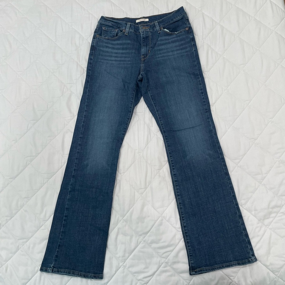 Levi's Dark Blue Flare Jeans